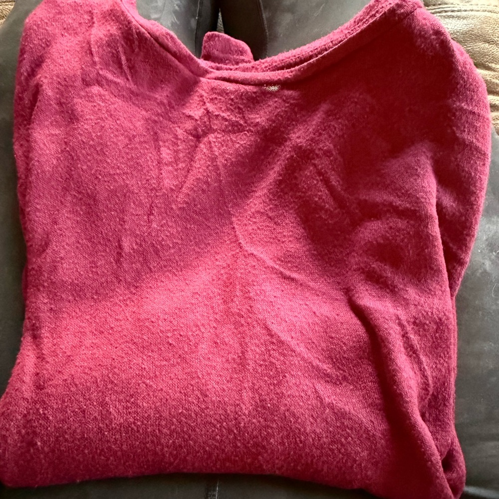Maurices Deep Red Knit Blouse